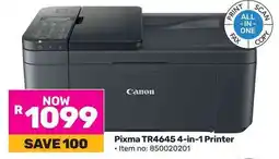 Game Canon Pixma TR4645 4-in-1 Printer offer