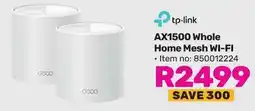 Game Tp-link AX1500 Whole Home Mesh WI-FI offer