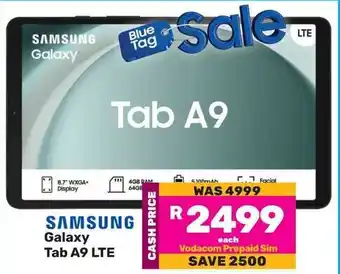 Game SAMSUNG Galaxy Tab A9 LTE offer