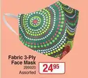 Dis-Chem Fabric 3 Ply Face Mask Assorted offer