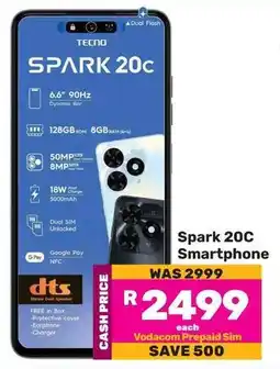 Game TECNO Spark 20C Smartphone offer