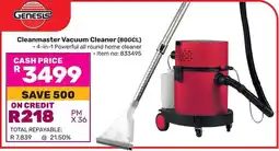 Game GENESIS Cleanmaster Vacuum Cleaner (80GCL) offer