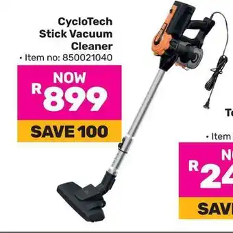 Game Bennett Read CycloTech Stick Vacuum Cleaner offer