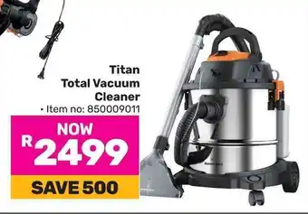 Game Bennett Read Titan Total Vacuum Cleaner offer