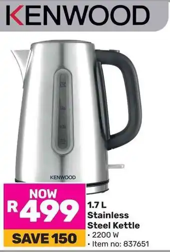 Game KENWOOD Stainless Steel Kettle offer