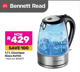 Game Bennett Read Classique Glass Kettle offer