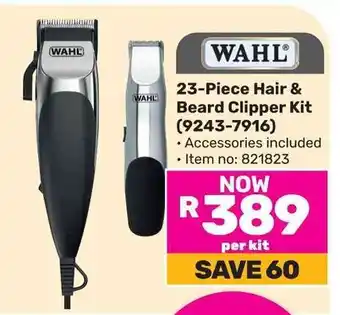 Game WAHL Hair & Beard Clipper Kit offer