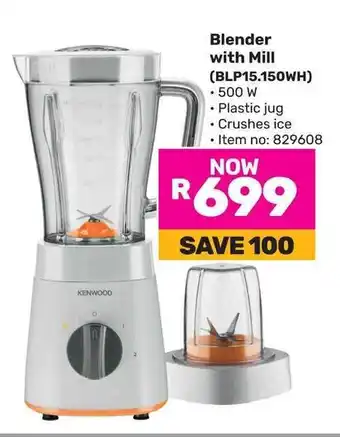 Game KENWOOD Blender with Mill offer