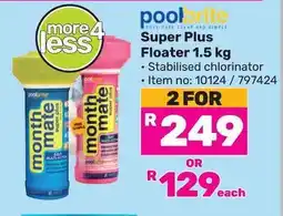 Game Poolbrite Super Plus Floater offer