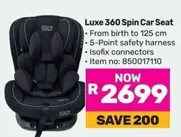 Game Luxe 360 Spin Car Seat offer