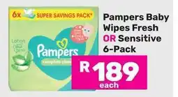 Game Pampers Baby Wipes Fresh OR Sensitive offer