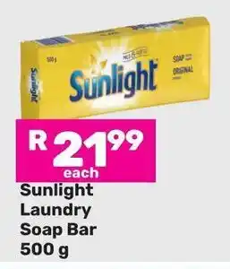 Game Sunlight Laundry Soap Bar offer