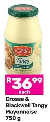 Game Crosse & Blackwell Tangy Mayonnaise offer