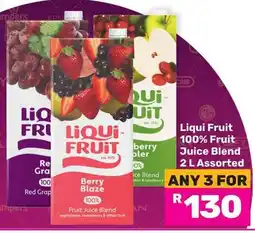 Game Liqui Fruit 100% Fruit Juice Blend offer