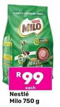 Game Nestlé Milo offer