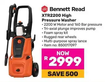 Game Bennett Read XTR2200 High Pressure Washer offer