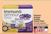Dis-Chem Immuno Armour Combo Family Pack 30 Adult Capsules Plus 30 Kids Chews-Per Pack offer