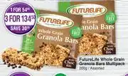 Dis-Chem Futurelife Whole Grain Granola Bars Multipack-200g offer