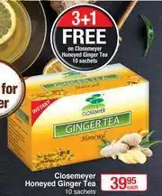 Dis-Chem Closemeyer Honeyed Ginger Tea 10 Sachets-Each offer