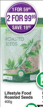Dis-Chem Lifestyle Food Roasted Seeds-400g offer