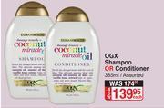 OGX Shampoo Or Conditioner Assorted-385ml Each