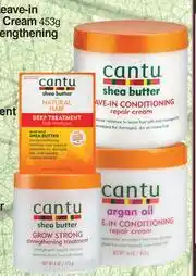 Dis-Chem Cantu Shea Butter Leave In Conditioning Repair Cream 453g OrGrow Strong Strengthening Treatment 173g offer