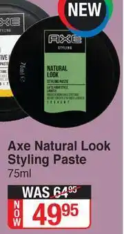 Dis-Chem Axe Natural Look Styling Paste-75ml offer