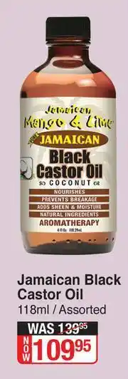 Jamaican Black Castor Oil Assorted-118ml 