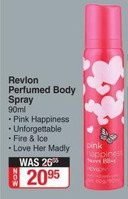 Dis-Chem Revlon Perfumed Body Spray-90ml offer
