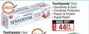 Dis-Chem Sensodyne Toothpaste-75ml Each offer