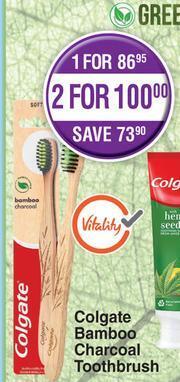 Dis-Chem Colgate Bamboo Charcoal Toothbrush-For 1 offer