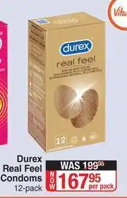Dis-Chem Durex Real Feel Condoms 12 Pack-Per Pack offer