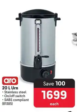 Makro aro Urn offer