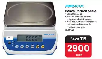 Makro Bench Portion Scale offer