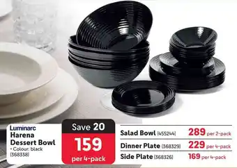 Makro Luminarc Harena Dessert Bowl offer