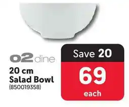 Makro o2 dine salad bowl offer