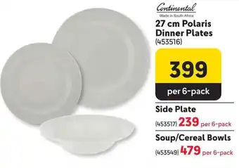 Makro Continental polaris dinner plates offer