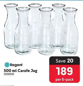 Makro Regent carafe jug offer