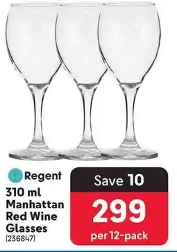 Makro Regent Manhattan Red Wine Glasses offer