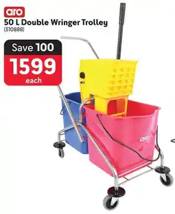 Makro aro double wringer trolley offer