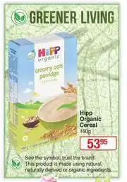 Dis-Chem Hipp Organic Cereal-160g offer