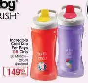 Vital Baby Incredible Cool Cup For Boys Or Girls (36 Months+)-Each