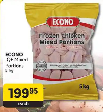 Makro ECONO IQF Mixed Portions offer