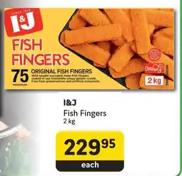 Makro I&J Fish Fingers offer