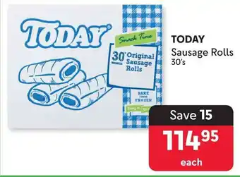 Makro TODAY Sausage Rolls offer