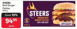 Makro STEERS Beef Burger Patties offer