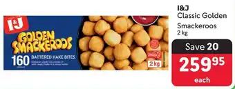 Makro I&J Classic Golden Smackeroos offer