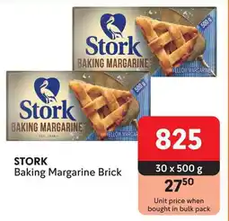 Makro STORK Baking Margarine Brick offer