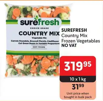 Makro SUREFRESH Country Mix Frozen Vegetables offer