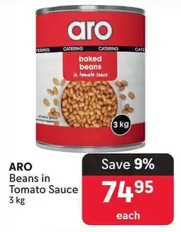 Makro ARO Beans in Tomato Sauce offer